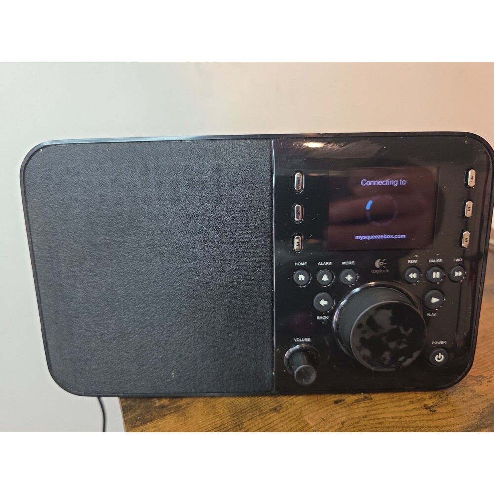 Logitech X-R0001 Black Squeezebox Internet Radio Used